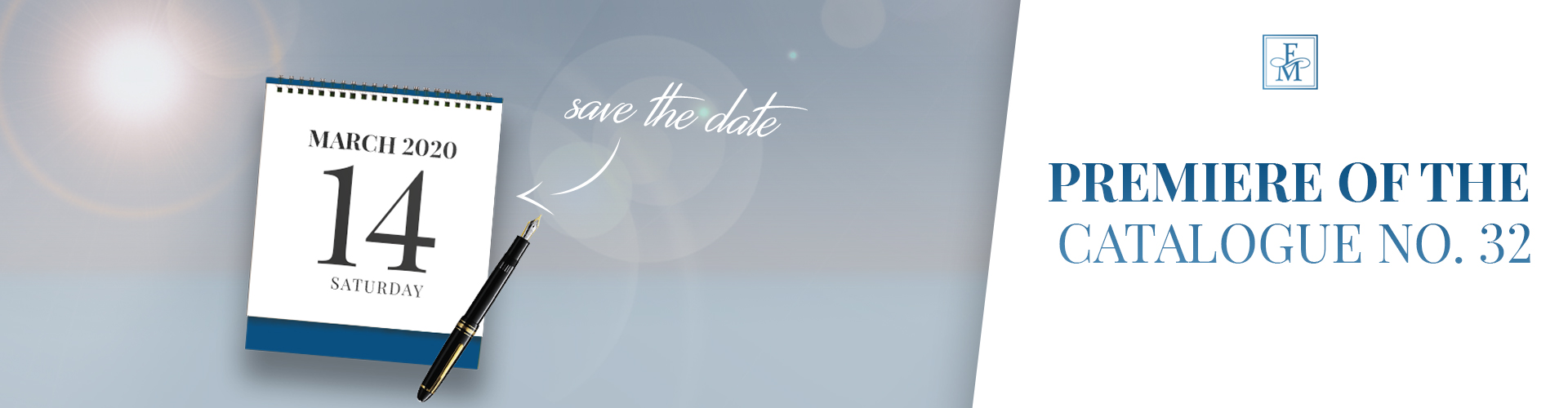 PREMIERE OF THE CATALOGUE 2020
