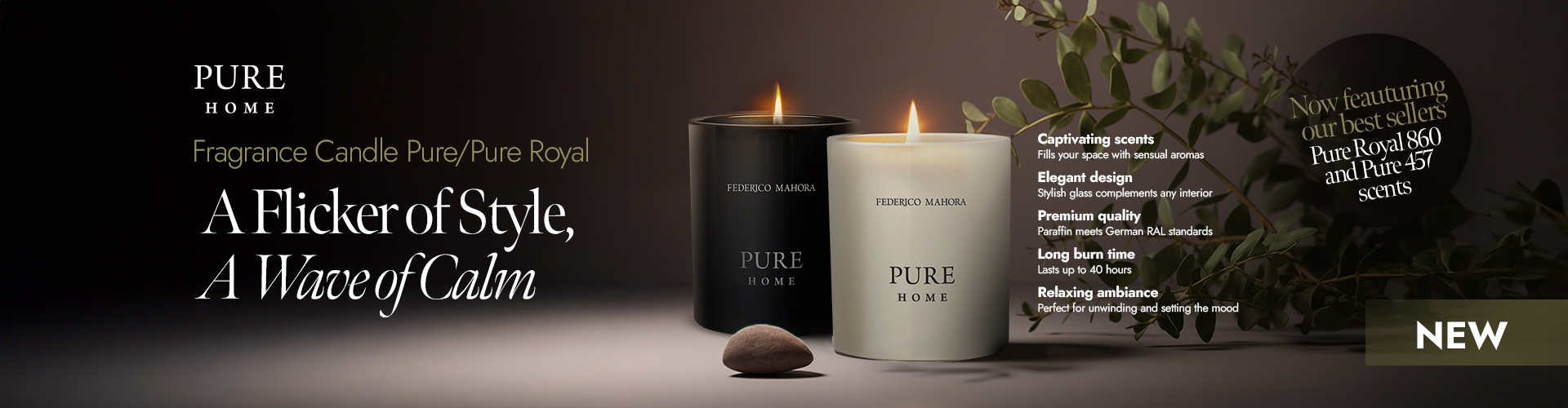 New Pure Candle